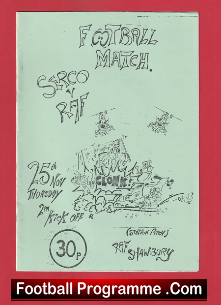 Royal Air Force RAF Shawbury v FR Serco 1970s - Image 2