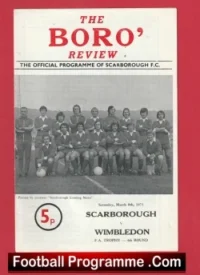 Scarborough v Wimbledon 1975 – FA Trophy