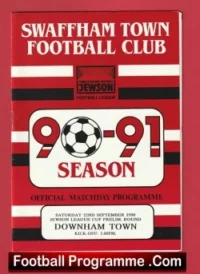 Swaffham Town v Downham Town 1990