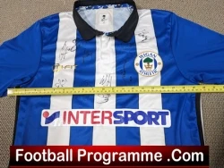 Wigan Athletic Multi Signed Autographed Football Shirt 2014 2015 - Image 10
