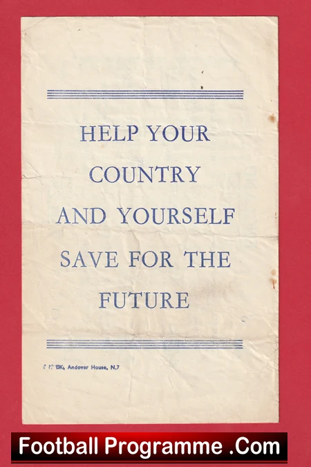England v Wales 1951 - Wembley Duncan Edwards Pirate Issue - Image 4