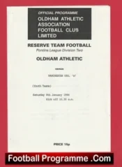 Oldham Athletic v Manchester United 1994 – Youth Cup Beckham
