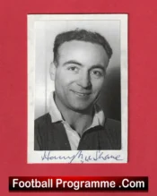 Manchester United Harry McShane Autograph Signed Picture 1950s