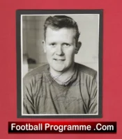 Manchester United Ronnie Briggs Autograph Signed Picture 1960s