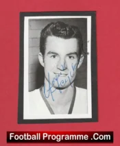 Manchester United Frank Haydock Autograph Signed Picture 1960s