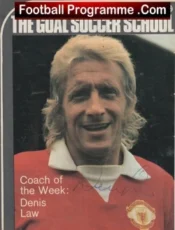 Manchester United Denis Law – Autographed Signed Picture 1970s