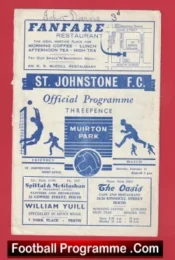 St Johnstone v Newcastle United 1964 – Alex Ferguson