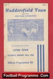 Huddersfield Town v Luton Town 1960 – Denis Law