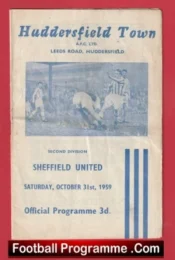 Huddersfield Town v Sheffield United 1959 – Denis Law