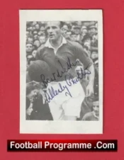 Manchester United Allenby Chilton Autograph Signed Picture 1940s