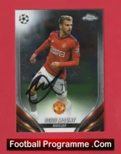 Manchester United Mason Mount Man Utd Signed Football Card Autograph