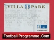 Arsenal v Manchester United 1999 – Treble Season FA Cup