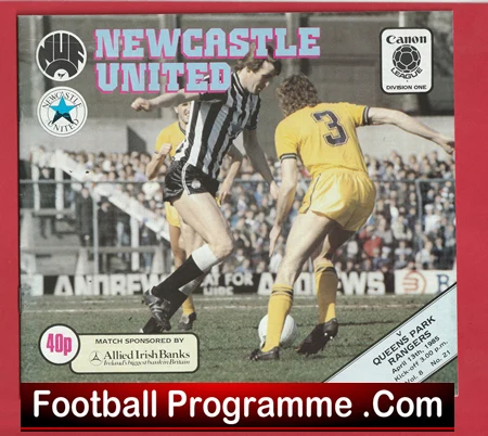 Newcastle United v QPR 1985 - Gazza Debut First Match - Image 2