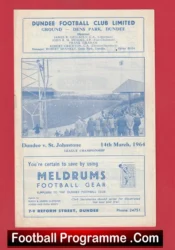 St Johnstone v Dundee 1964 – Scotland