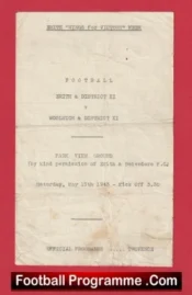 Erith District v Woolwich District 1943 – Park View Ground 1940s