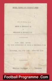 Erith District v Woolwich District 1943 – Park View Ground 1940s