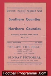 Southern Counties v Northern Counties 1938 – Dulwich Hamlet