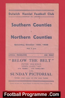 Southern Counties v Northern Counties 1938 - Dulwich Hamlet