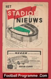 Feyenoord v Manchester United 1959 – Man Utd Reserves Holland