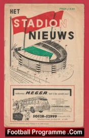 Feyenoord v Manchester United 1959 – Man Utd Reserves Holland