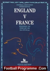 England v France 1992 – Eric Cantona French