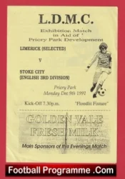 Limerick v Stoke City 1991 – Exhibition Match Ireland
