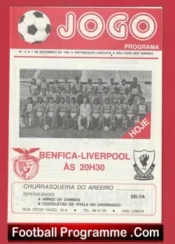 Benfica v Liverpool 1984