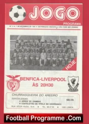 Benfica v Liverpool 1984