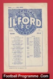England v Luxembourg 1948 – Ilford