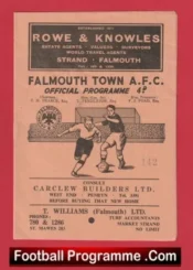 Falmouth Town v Liskeard 1966