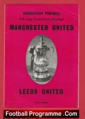 Manchester United v Leeds United 1970 – Second Semi Final Replay Pirate