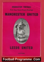 Manchester United v Leeds United 1970 – Second Semi Final Replay Pirate