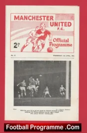 Manchester United v Manchester City 1964 – Youth Cup Semi Final George Best