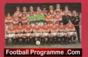 Manchester United Multi Signed Picture 1978 1979 Man Utd Team