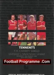 Manchester United v Liverpool 1990 – Charity Shield Wembley
