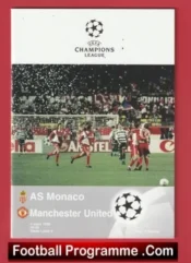 Monaco v Manchester United 1998 – Champions League Away Game