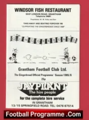 Grantham Town v Manchester United 1986 – Benefit Game V1