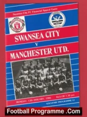 Swansea City v Manchester United 1986