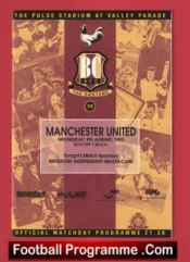 Bradford City v Manchester United 1995 – Man Utd