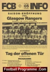 Bayer Uerdingen v Glasgow Rangers 1987 – Krefeld Germany