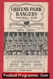 Queens Park Rangers v Notts County 1959