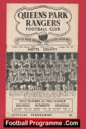 Queens Park Rangers v Notts County 1959