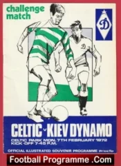 Glasgow Celtic v Dynamo Kiev 1972 – Challenge Match