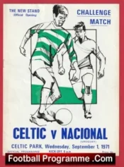 Glasgow Celtic v Nacional 1971 – European Cup