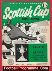 Glasgow Celtic v Clyde 1967 – Scotland League Cup Semi Final