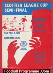 Glasgow Rangers v Aberdeen 1966 – Scottish Semi Final