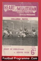 Heart Of Midlothian v Admira Wien 1954 – Scotland
