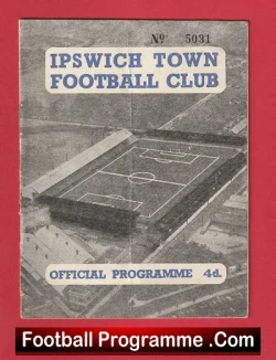 Ipswich Town v Arsenal 1960