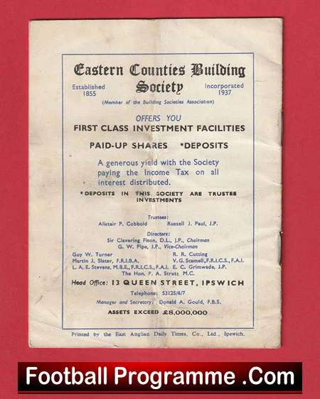 Ipswich Town v Arsenal 1960 - Image 3