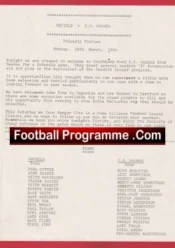 Enfield v IS Halmia 1884 – Sweden Team